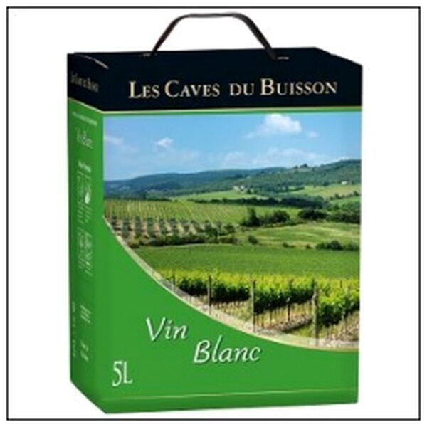 BIB 5 LITRES VIN DE TABLE BLANC CAVE DU BUISSON 11°