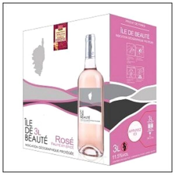 BIB 3 LITRES ROSÉ ILE DE BEAUTÉ BELLE FRANCE