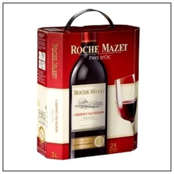 BIB 3 LIT CABERNET SAUVI- GNON ROUGE ROCHE MAZET