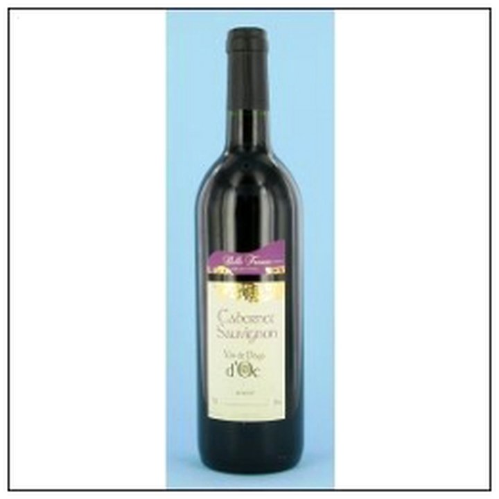 CAT-04148 VIN IGP PAYS D'OC CABERNE T SAUVIGNON BELLE FRANCE - Image 1