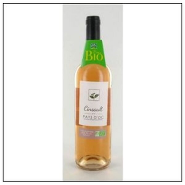 CINSAULT ROSE BIO IGP OC 2022 75CL BELLE FRANCE