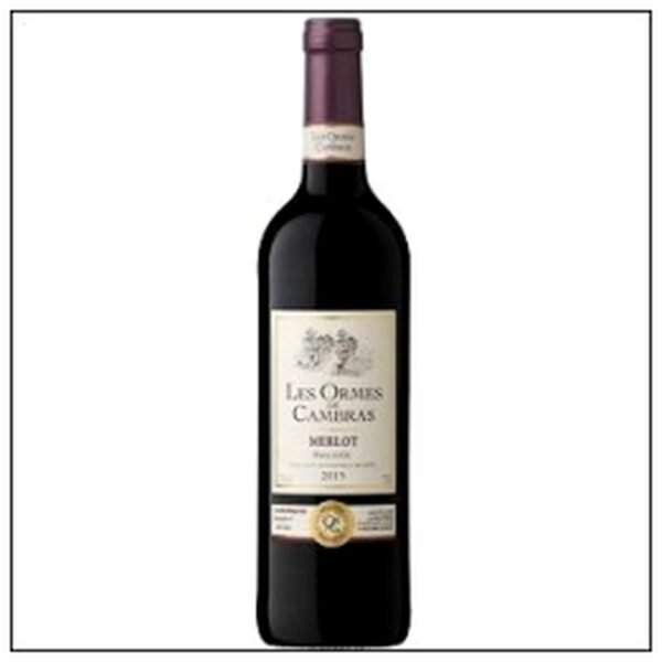 MERLOT ROUGE PAYS D'OC ORMES DE CAMBRAS 2024