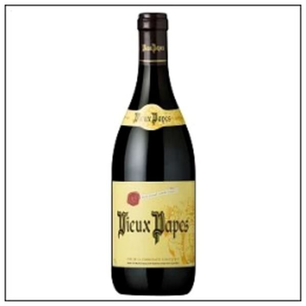 VIEUX PAPES ROUGE VIN COM -MUNAUTE EUROPENNE 12°