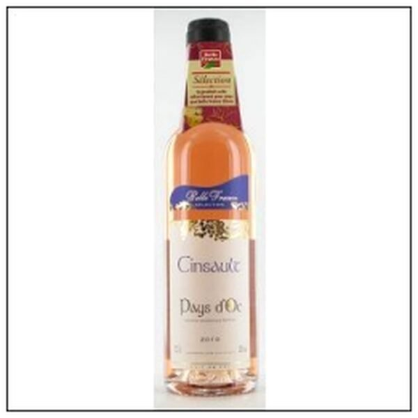 1/2 CINSAULT ROSE PAYS D' OC BELLE FRANCE