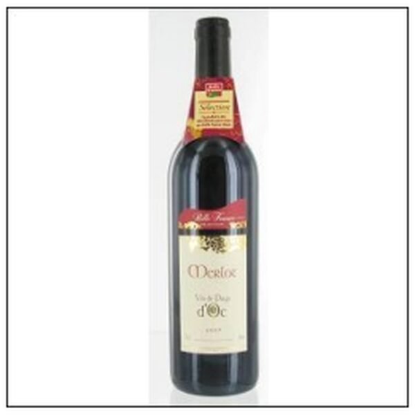 MERLOT ROUGE PAYS D'OC BELLE FRANCE