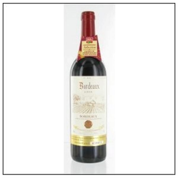 BORDEAUX ROUGE AOC 75CL MRP BELLE FRANCE 2023
