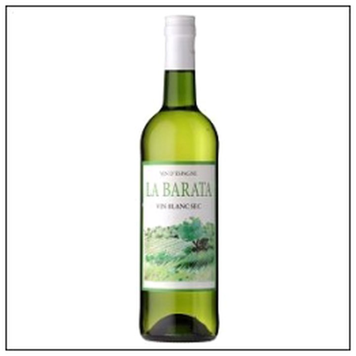 CAT-04321 VIN TABLE BLANC LA BARATA 11° - Image 1
