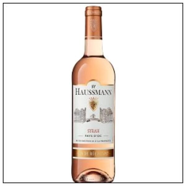 IGP DE PAYS D'OC SYRAH RO SE BY HAUSSMANN 2024