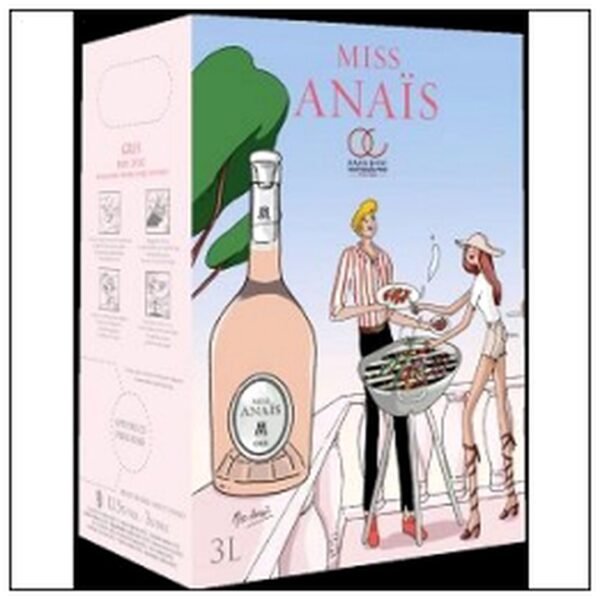 IGP ROSÉ GRIS MISS ANAIS BIB 3 LITRES