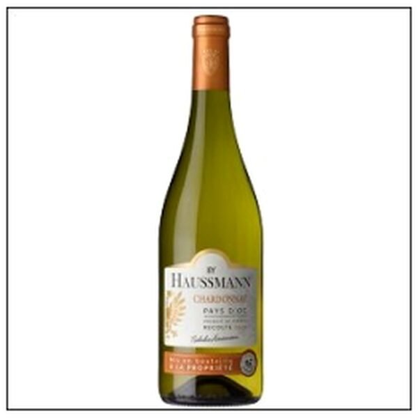IGP PAYS D'OC CHARDONNAY BLANC 2020 BY HAUSSMAN