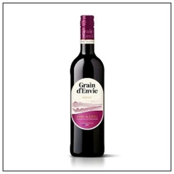 GRAIN D'ENVIE ROUGE SANS ALCOOL 75CL