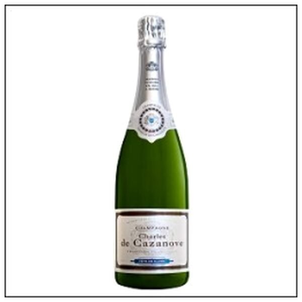 CHAMPAGNE BRUT TETE DE CUVEE CHARLES DE CAZANOVE