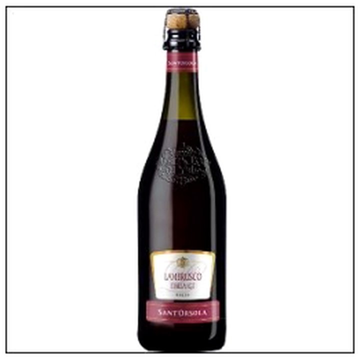 CAT-04490 LAMBRUSCO ROUGE ITALIEN SANT'ORSALA 75CL - Image 1
