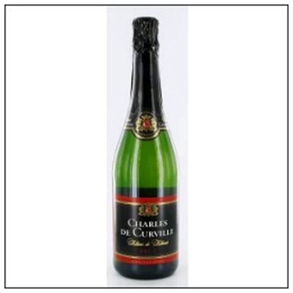 MOUSSEUX BLANC DE BLANC.C CURVILLE BRUT B.FRANCE