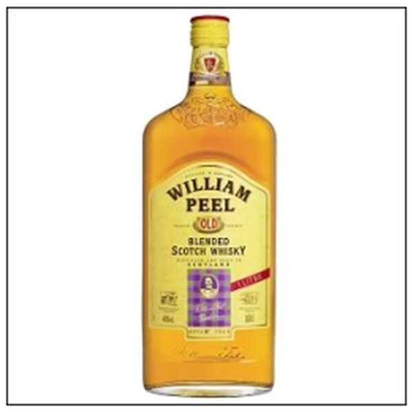 LITRE WHISKY WILLIAM PEEL 40°