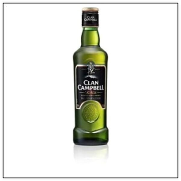 WHISKY CLAN CAMPBELL 40° 1/2 BOUTEILLE