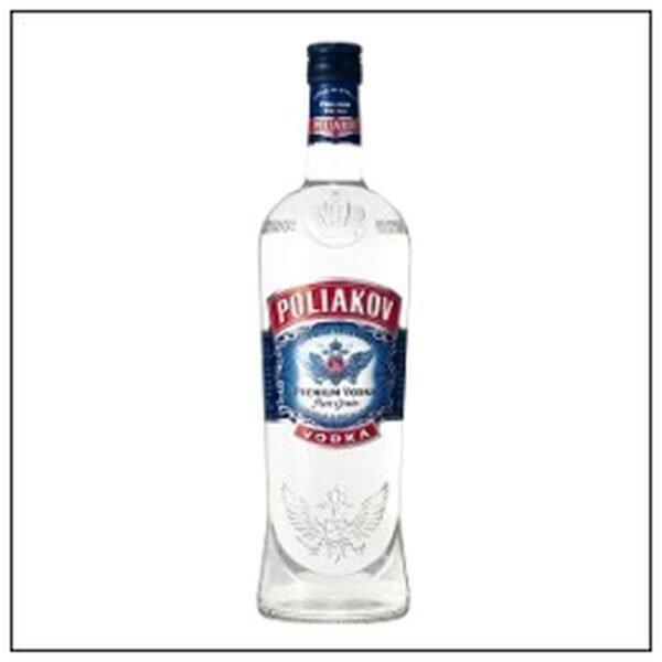 LITRE VODKA POLIAKOV 37°5