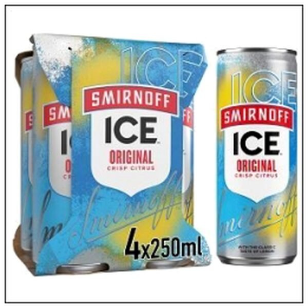 PK 4X25CLSMIRNOFF 4° ICE