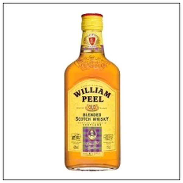 WHISKY WILLIAM PEEL OLD 40° 1/2 BOUTEILLE