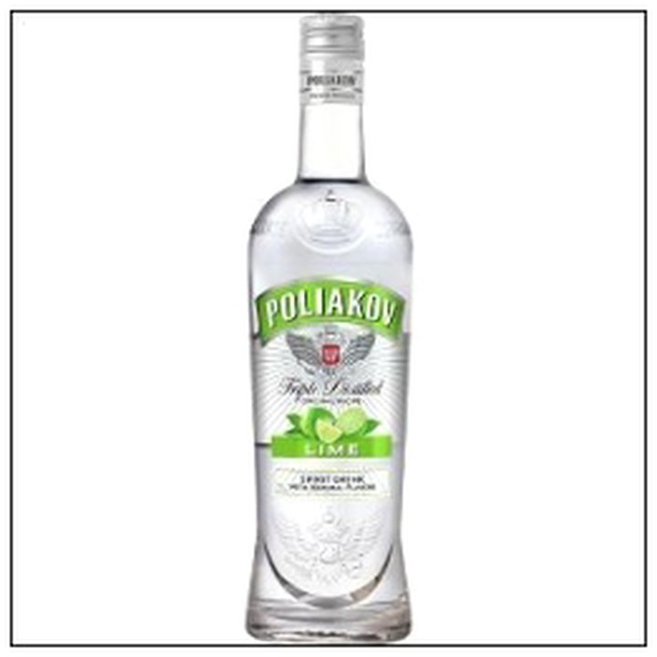 CAT-04612 VODKA POLIAKOV LIME 70CL 32° - Image 1