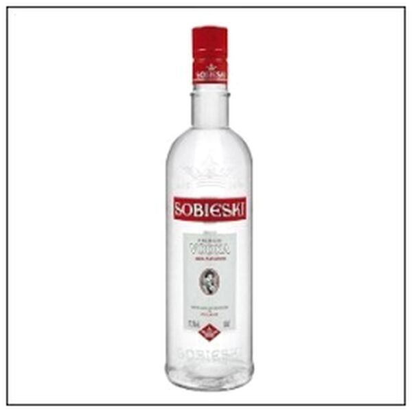 LITRE VODKA SOBIESKI 37°5