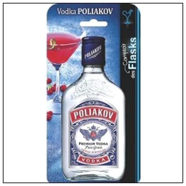 FLASK 20CL BLISTER VODKA POLIAKOV 37,5°