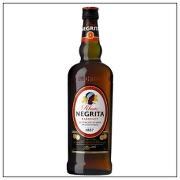 LITRE RHUM BRUN NEGRITA 40°