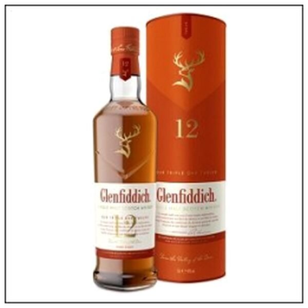 WHISKY GLENFIDDICH 12 ANS TRIPLE OAK 40° 70CL