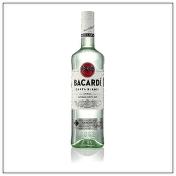 CAT-04687 RHUM BLANC BACARDI 37°5 SUPERIOR 70CL - Image 1