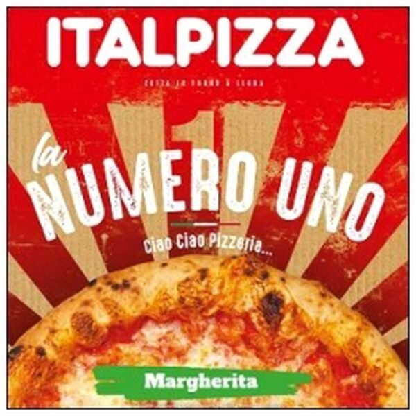 PIZZA MARGHERITA 410G NUM ERO UNO ITAL PIZZA SURGEL