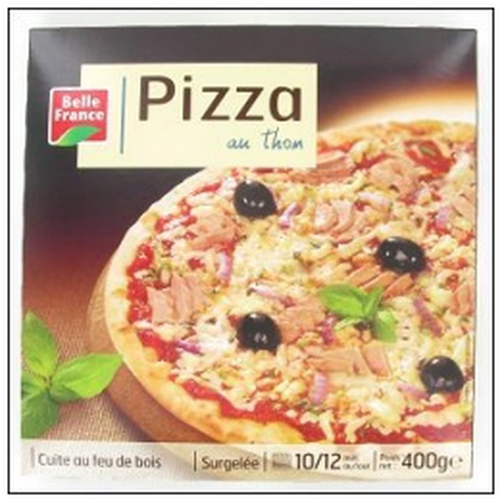 CAT-04741 PIZZA THON AU FEU DE BOIS 400G SURGELEE B.FRANCE - Image 1