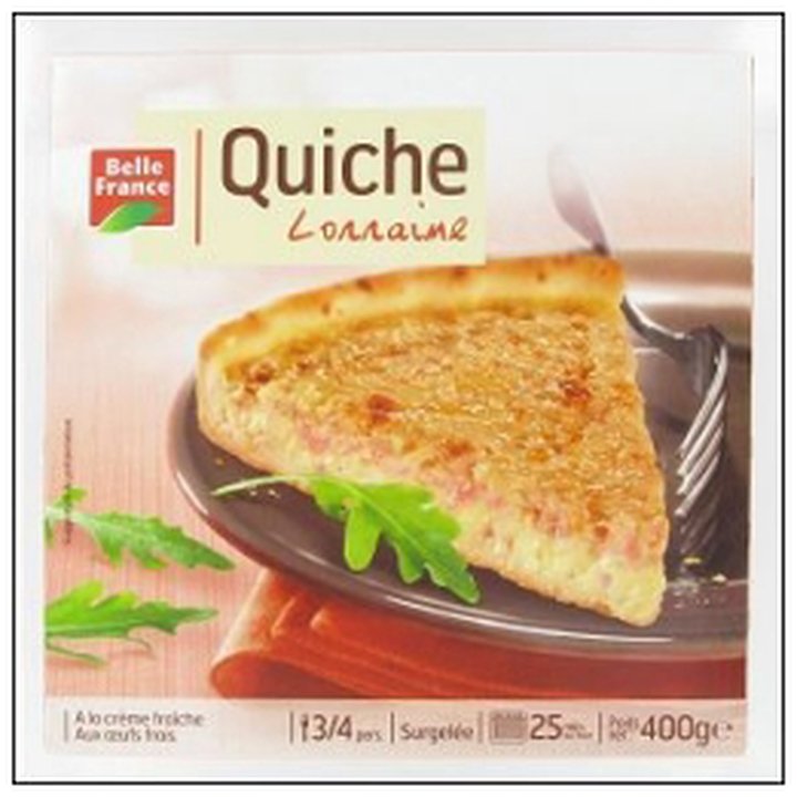 CAT-04750 QUICHE LORRAINE 400G BELLE FRANCE - Image 1