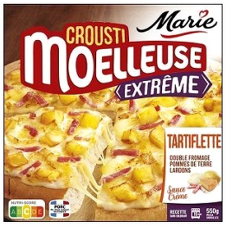CAT-04768 PIZ.CROUSTI MOELLEUSE EXT .TARTIFLETTE 550G MARIE - Image 1