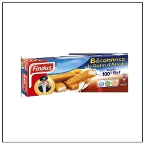 E.15 BATONNET FILET COLIN PANES SURGELES FINDUS