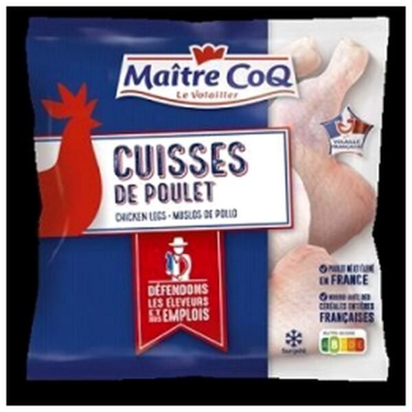 CUISSES POULET SURGELES 1,4KG MAITRE COQ