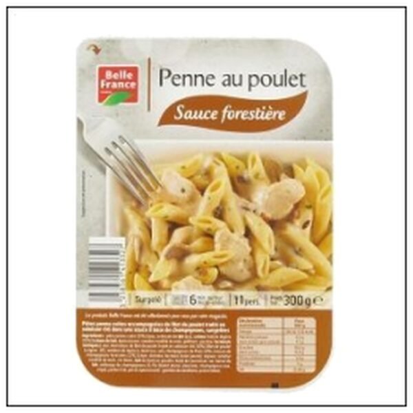 PENNE POULET FORESTIERE M -ONDE.300G SURG.B.FRANCE