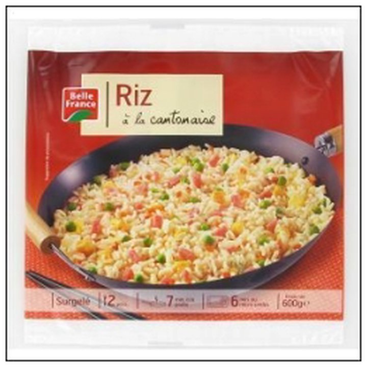 CAT-04803 RIZ CANTONAIS 600G BELLE FRANCE SURGELE - Image 1