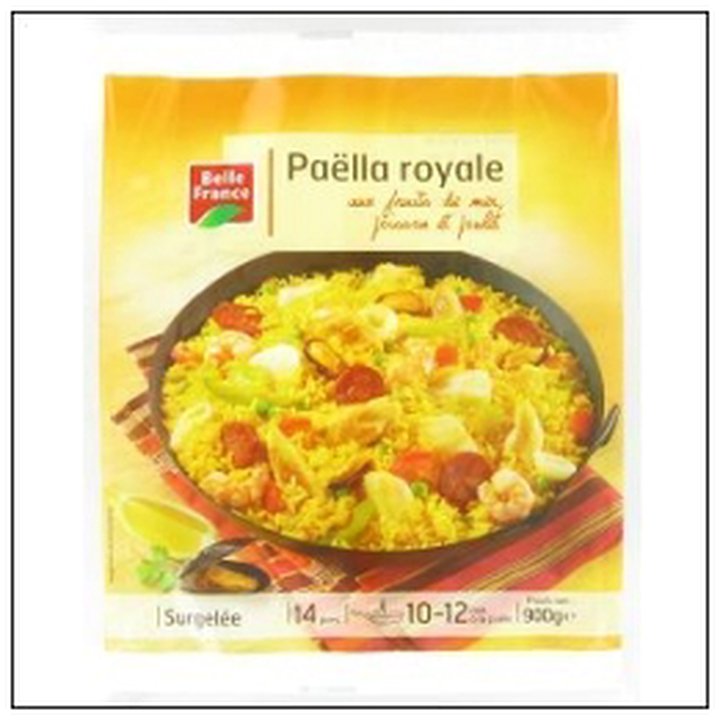 CAT-04804 PAELLA SURGELEE 900G SURGELE BELLE FRANCE - Image 1