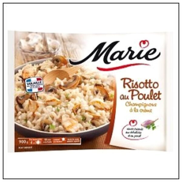RISOTTO CHAMPIGNON POULET 900G MARIE SURGELE