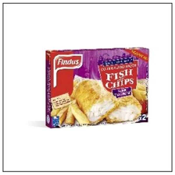 COLIN FISH AND CHIPS NOTE S DE MALT 2X120G FINDUS
