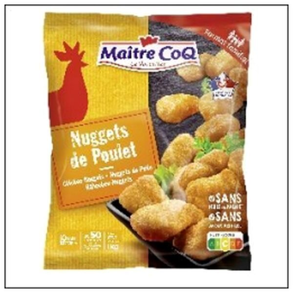 NUGGETS BLANC POULET 1KG MAITRE COQ SURGELES