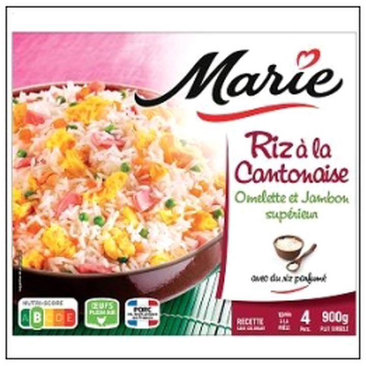 CAT-04811 RIZ CANTONNAIS OMELETTE JAMBON 900G MARIE - Image 1