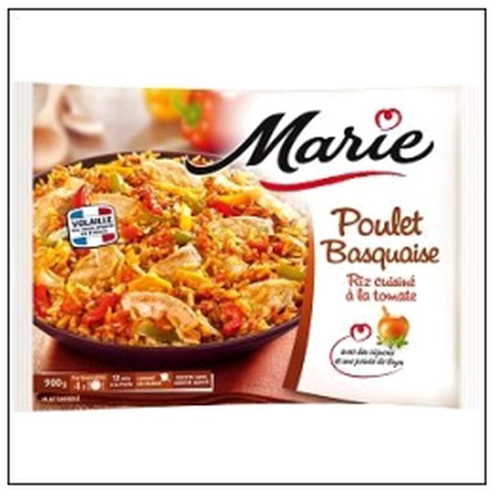 CAT-04821 POULET BASQUAISE 900G MARIE SURGELES - Image 1
