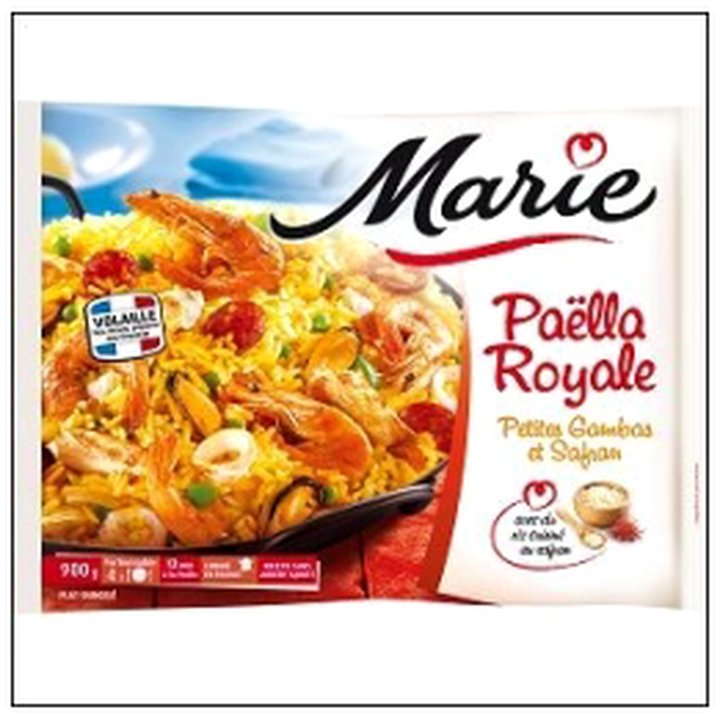 CAT-04822 PAELLA ROYALE AUX PETITES GAMBAS 900G MARIE SURGLE - Image 1
