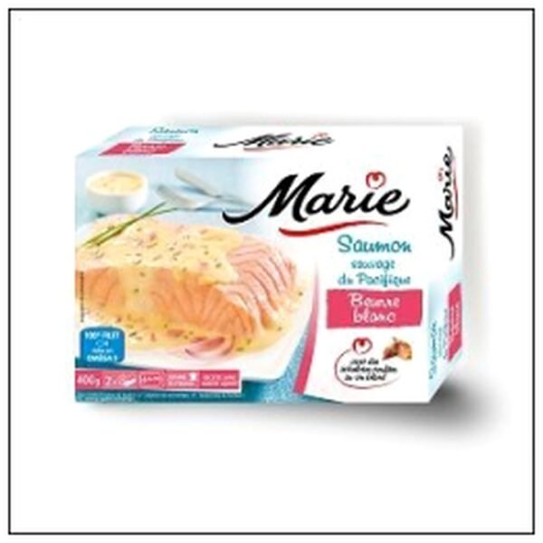 SAUMON BEURRE BLANC 400G MARIE SURGELES