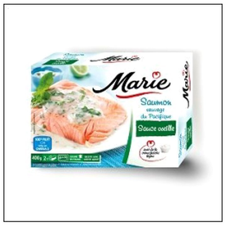 CAT-04826 SAUMON SAUC.OSEILLE CREME LEGERE 400G MARIE SURGELE - Image 1
