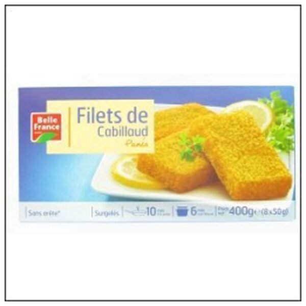 ET.8 CABILLAUD PANE 50G SANS ARETE BELLE FRANCE