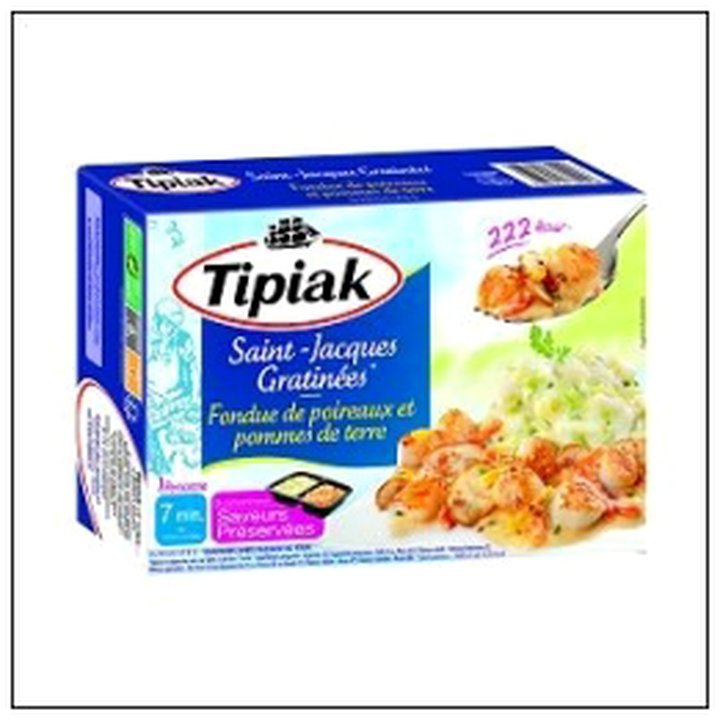 CAT-04844 ST JACQUES GRATINE FONDUE POIREAUX 310G TIPIAK - Image 1