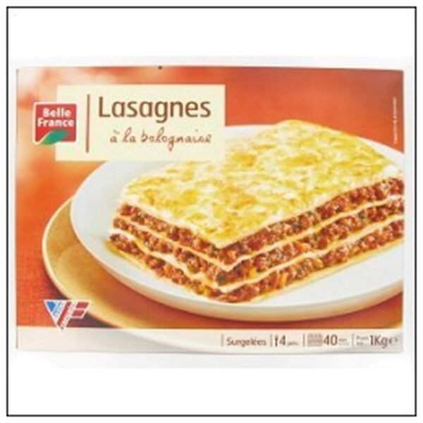 KG LASAGNE BOLOGNAISE BELLE FRANCE