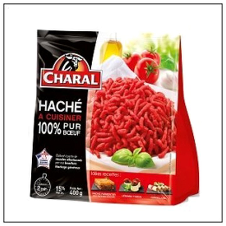 CAT-04863 HACHE PRET A CUISINER 400 CHARAL SURGELE - Image 1